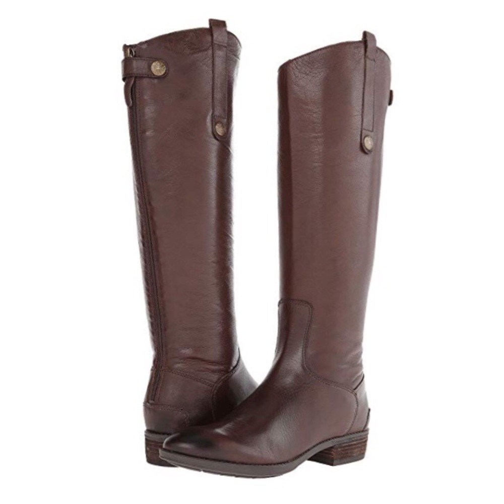 Sam Edelman Penny Brown Riding Boots